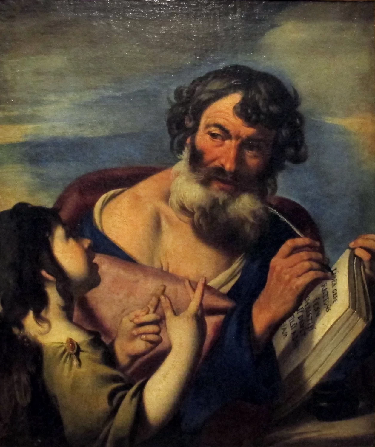 Matteo evangelista - Galleria Napoletana (Museo di Capodimonte)